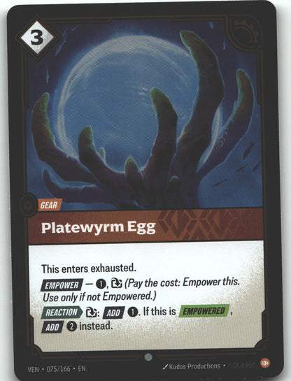 Platewyrm Egg