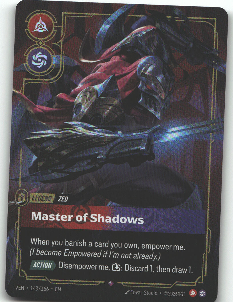 Zed, Master of Shadows