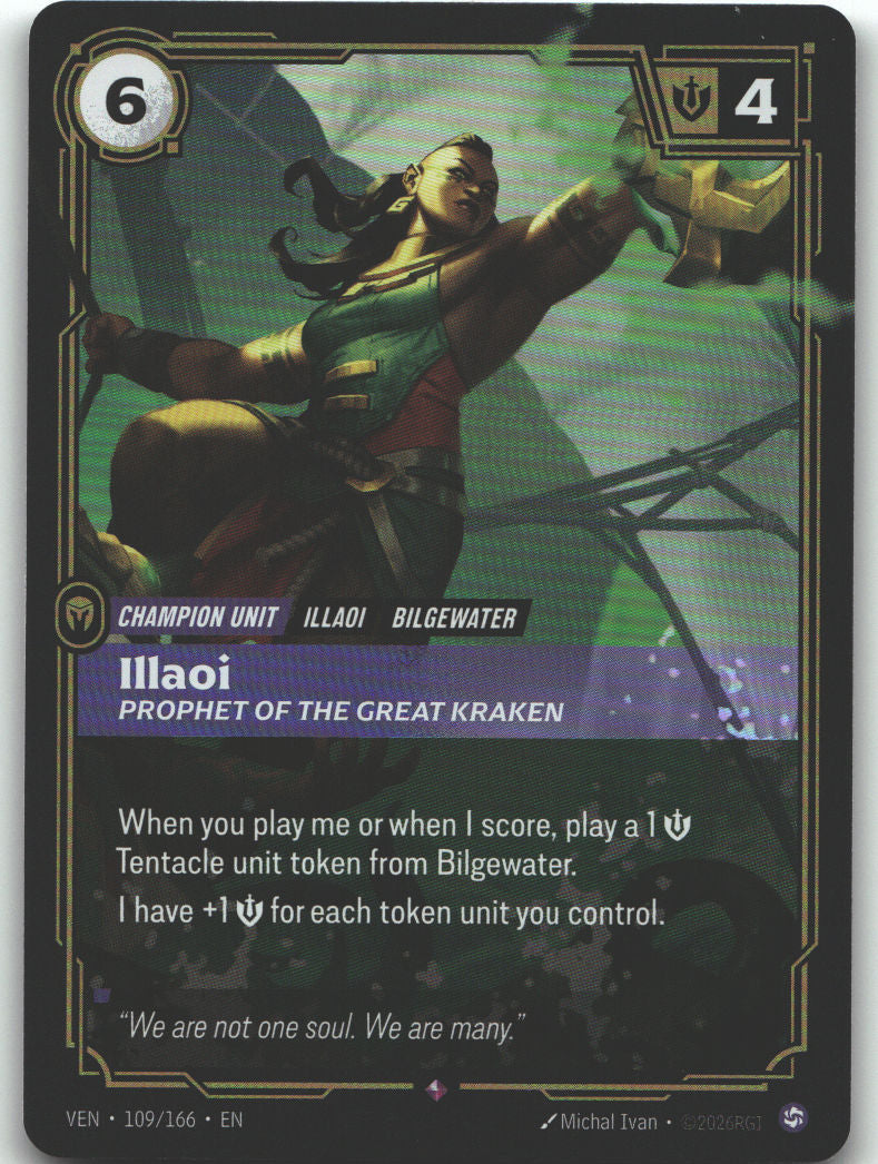 Illaoi, Prophet of the Great Kraken