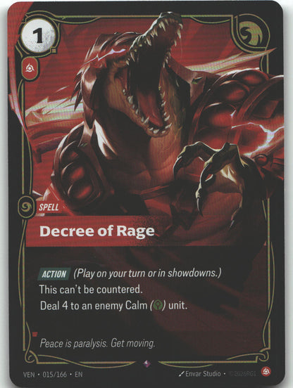Decree of Rage