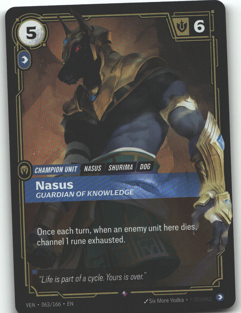 Nasus, Guardian of Knowledge