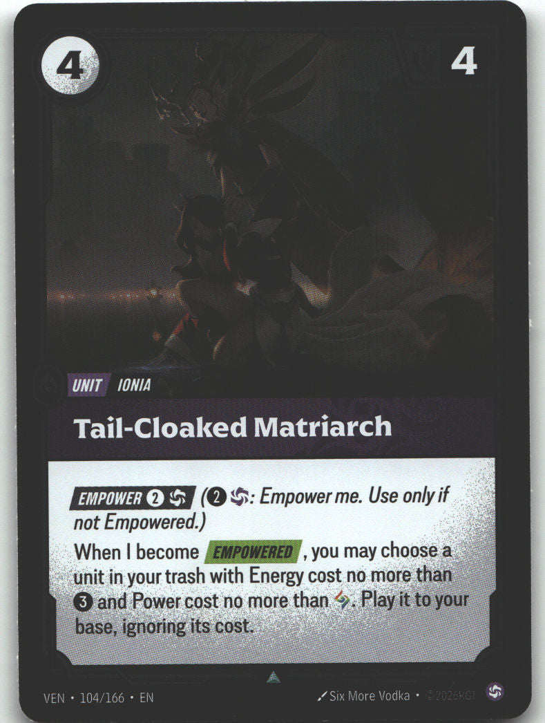 Tail-Cloaked Matriarch