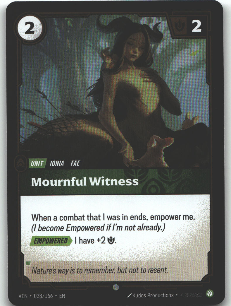 Mournful Witness