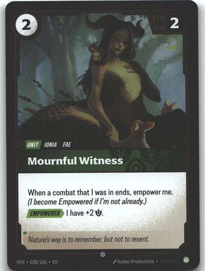 Mournful Witness