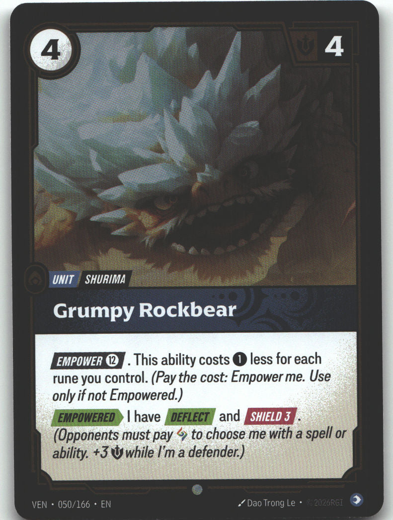 Grumpy Rockbear