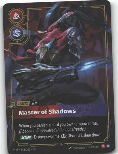 Zed, Master of Shadows