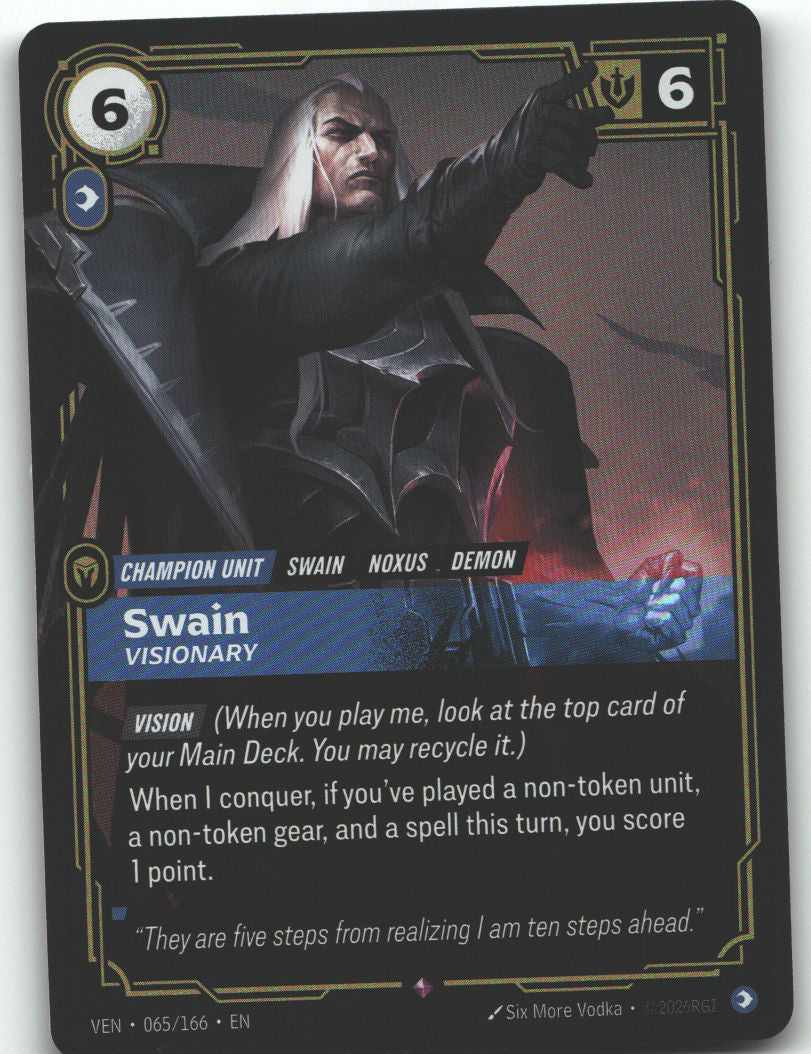 Swain, Visionary