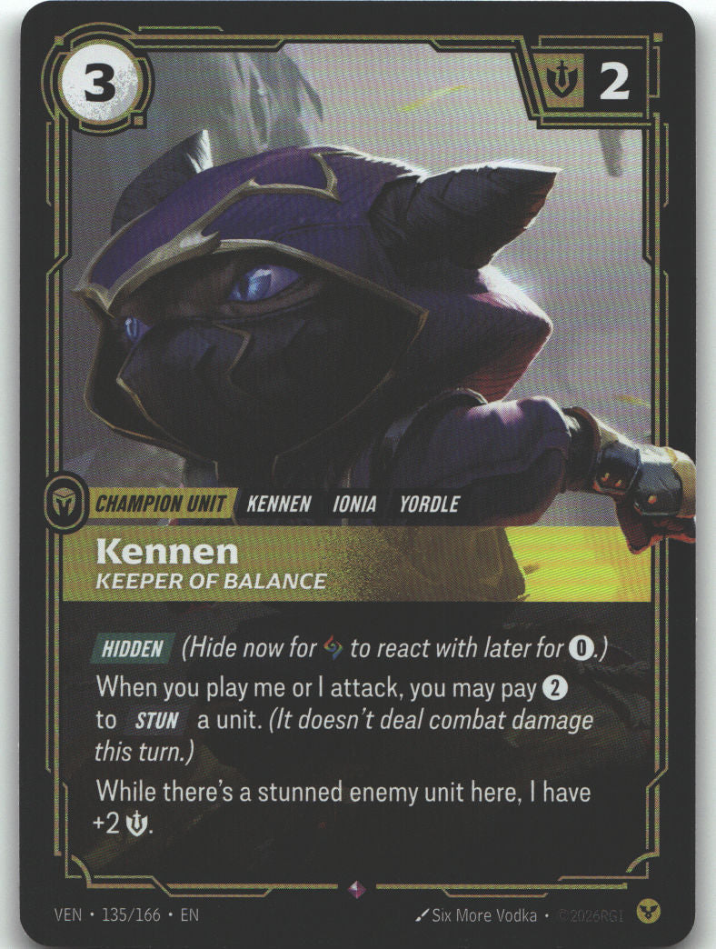 Kennen, Keeper of Balance