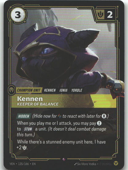 Kennen, Keeper of Balance