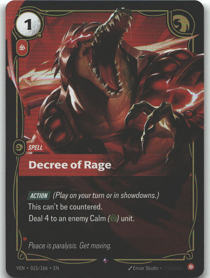 Decree of Rage