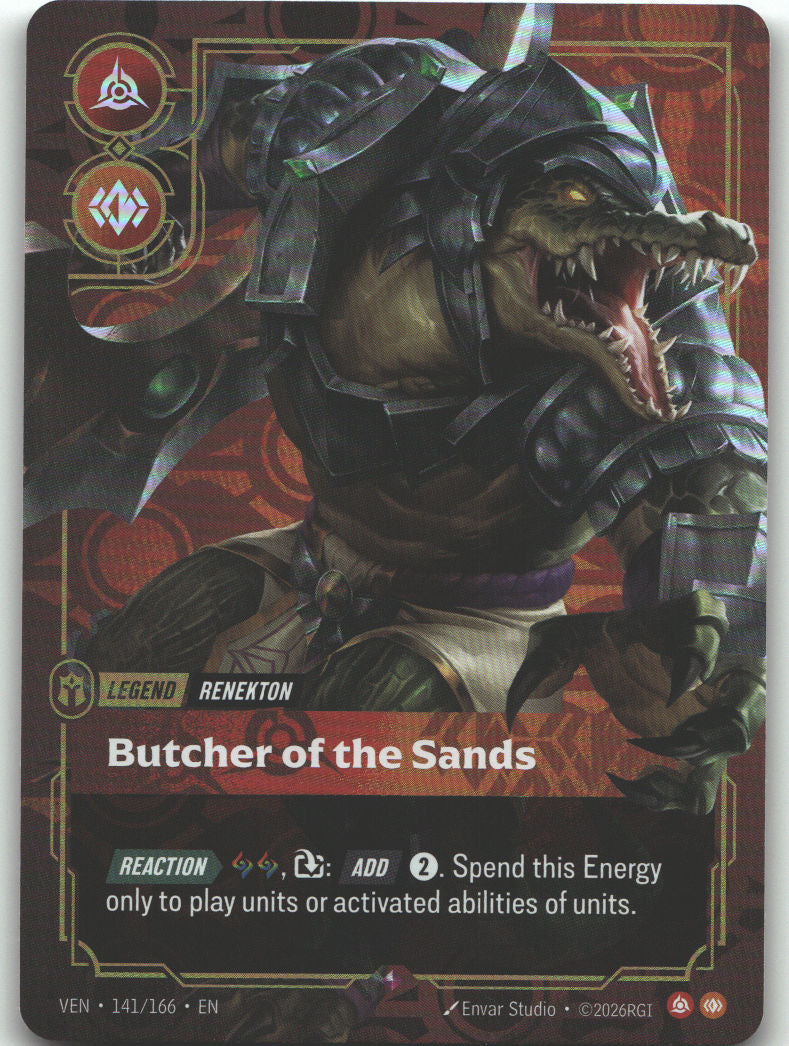 Renekton, Butcher of the Sands