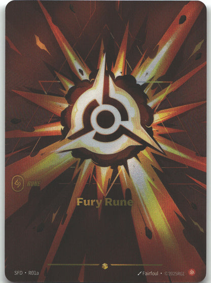 Fury Rune (Alternate Art)