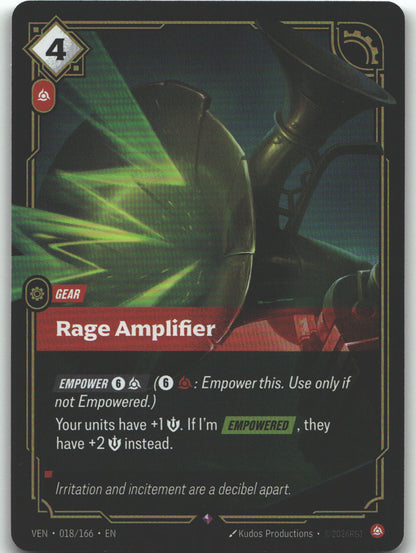 Rage Amplifier