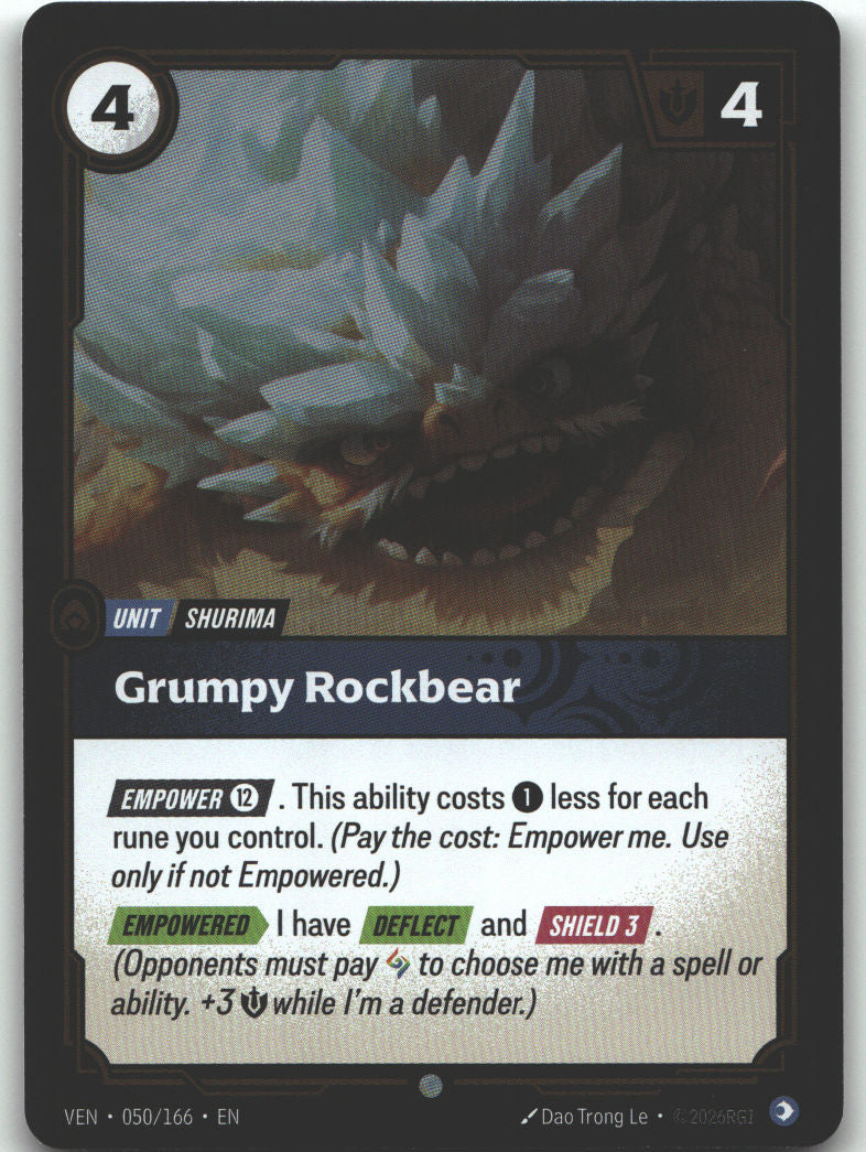 Grumpy Rockbear