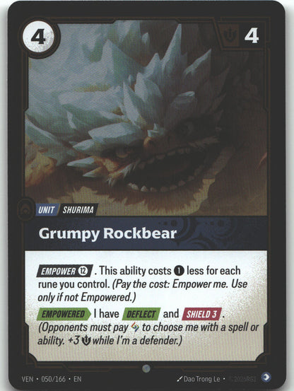 Grumpy Rockbear