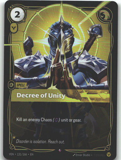Decree of Unity