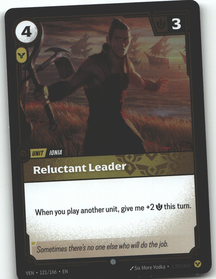 Reluctant Leader
