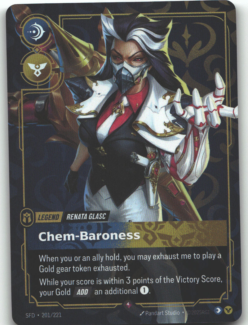 Renata Glasc, Chem-Baroness