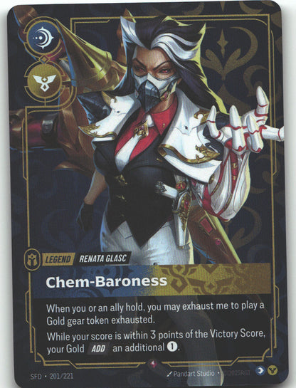 Renata Glasc, Chem-Baroness