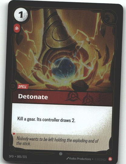 Detonate