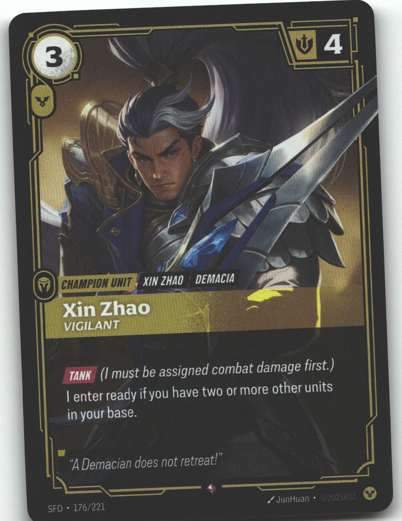 Xin Zhao, Vigilant