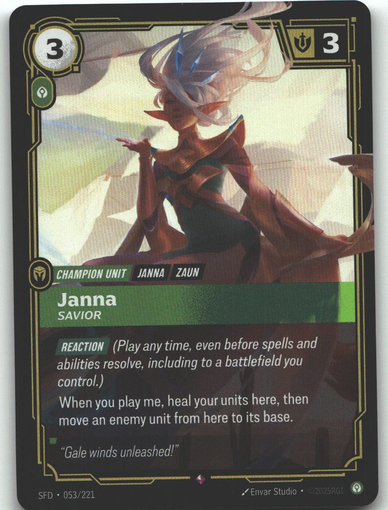 Janna, Savior