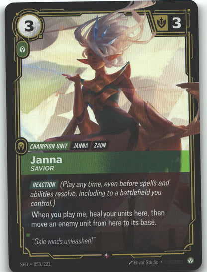 Janna, Savior