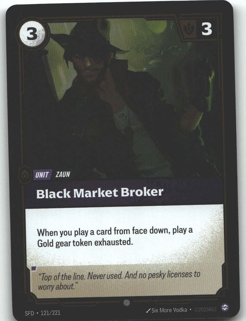 Black Market Broker