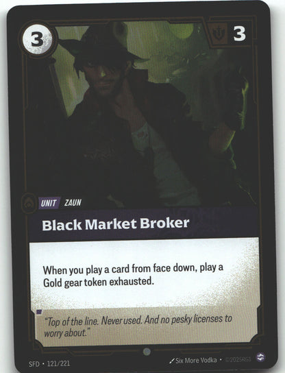 Black Market Broker