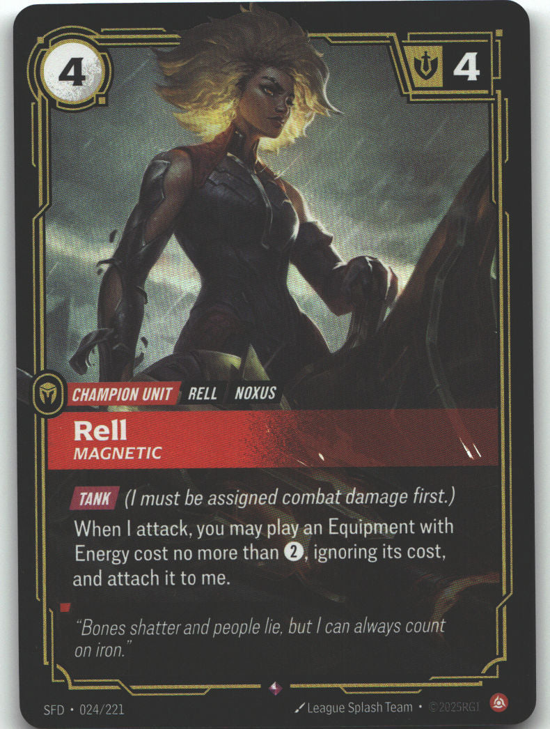 Rell, Magnetic