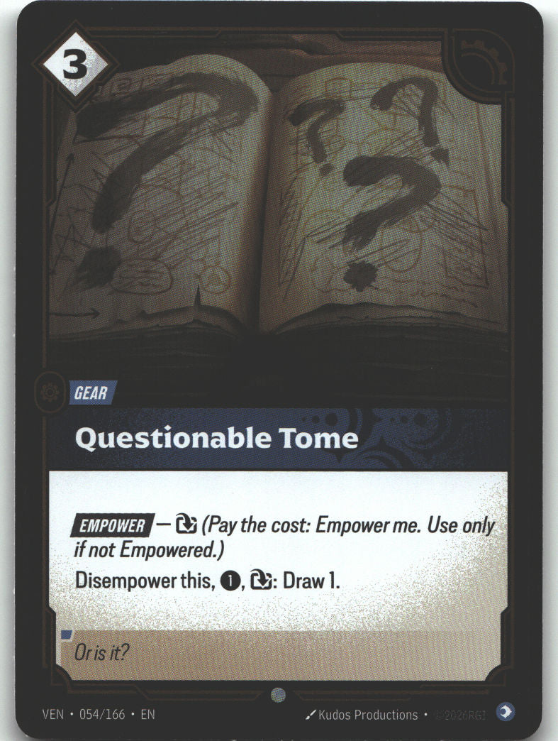 Questionable Tome