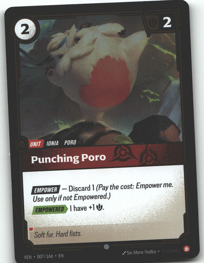 Punching Poro