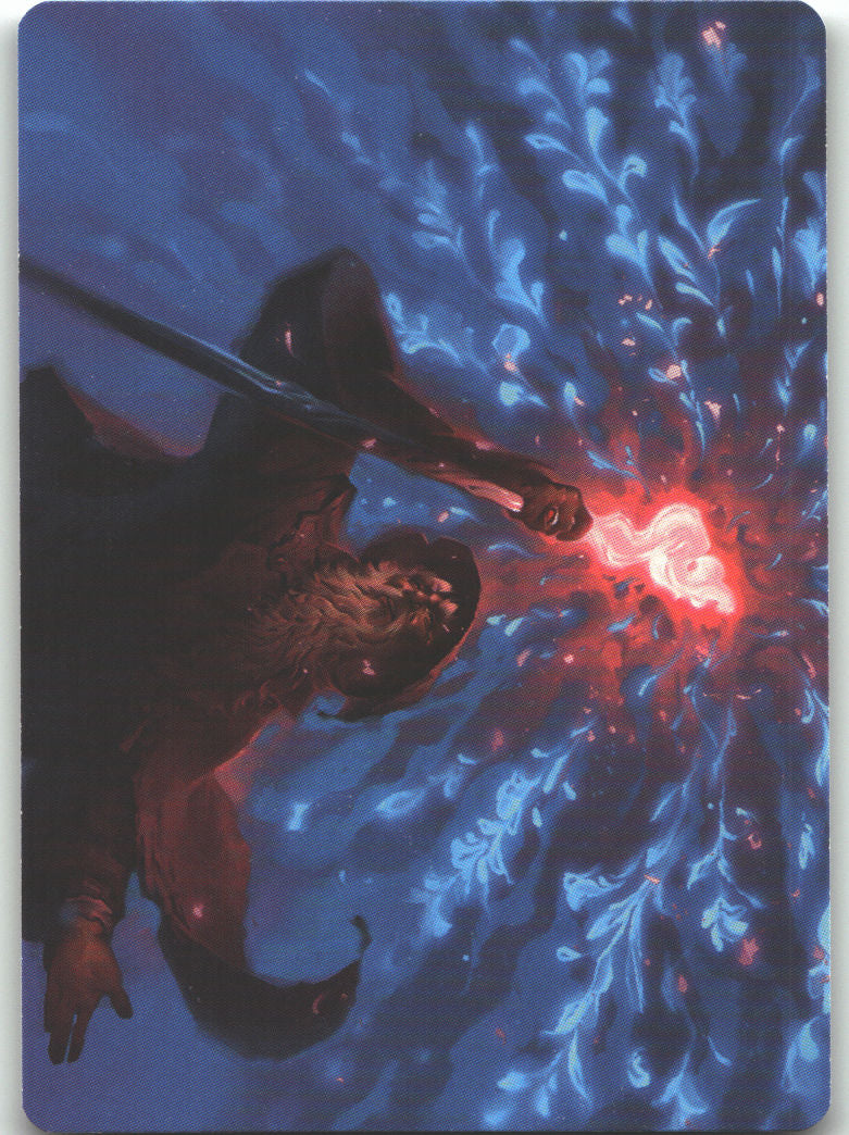 Wizard's Staff Art Card