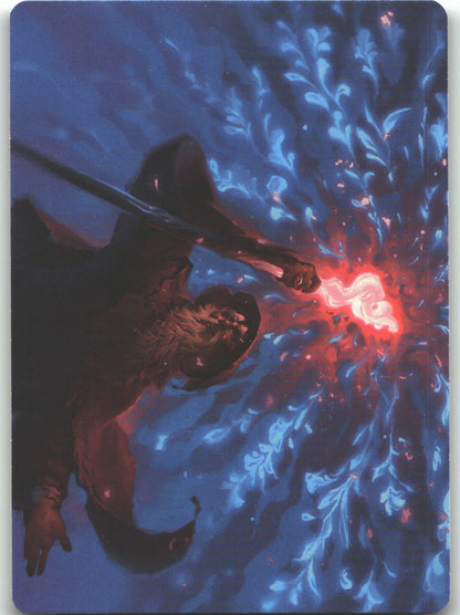 Wizard's Staff Art Card