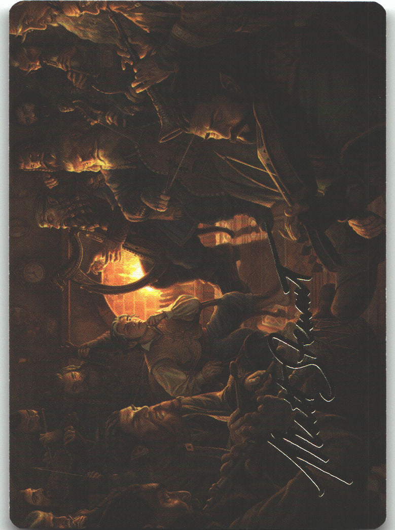 An Unexpected Party Art Card (Gold-Stamped Signature)