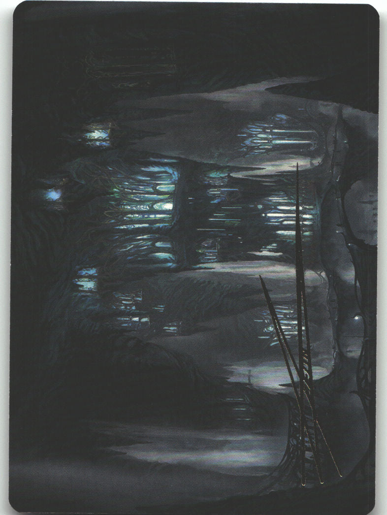 Elvenking's Halls Art Card (Gold-Stamped Signature)