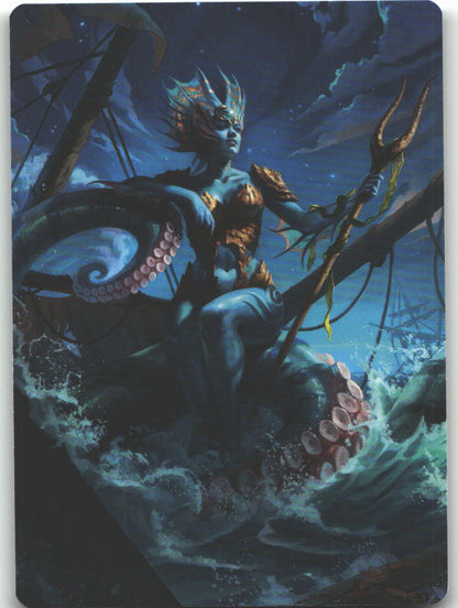 Kiora, the Rising Tide Art Card (30/54)