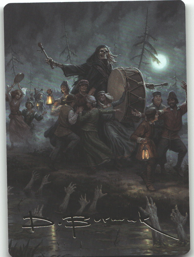 Blasphemous Edict Art Card (35/54) (Gold-Stamped Signature)