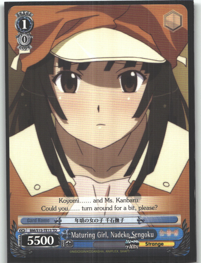 Maturing Girl, Nadeko Sengoku (TD)