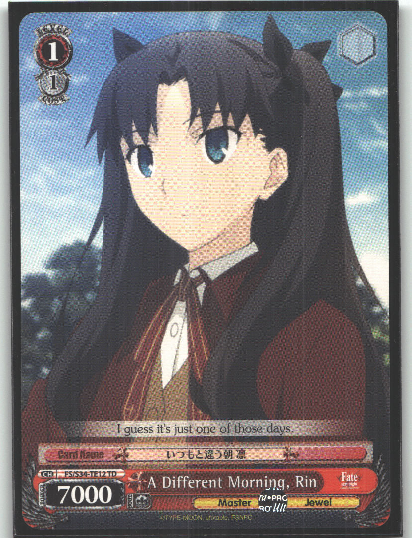 A Different Morning, Rin (TD)