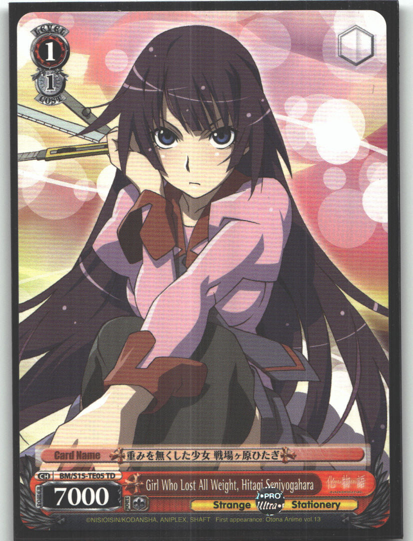 Girl Who Lost All Weight, Hitagi Senjyogahara (TD)
