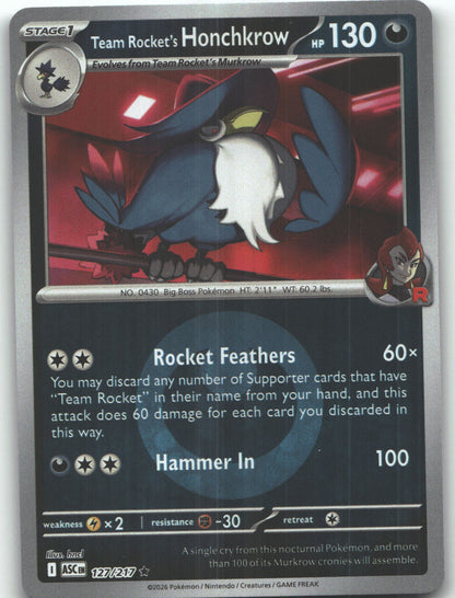Team Rocket's Honchkrow