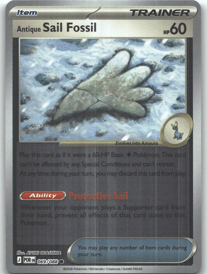 Antique Sail Fossil