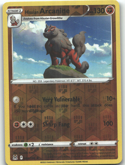 Hisuian Arcanine