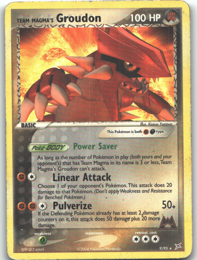 Team Magma's Groudon