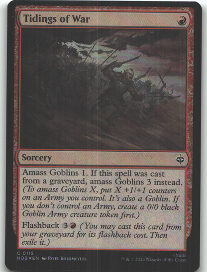 Tidings of War