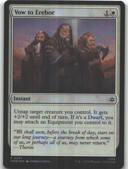 Vow to Erebor