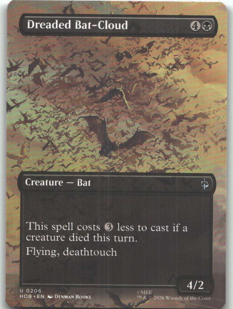 Dreaded Bat-Cloud (Borderless)