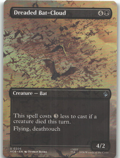 Dreaded Bat-Cloud (Borderless)