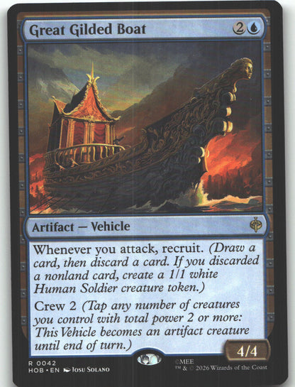 Great Gilded Boat